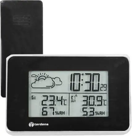 Terdens THERMOMETER POP WEATHER STATION WIRELESS OUTDOOR 1 Terdens THERMOMETER POP WEATHER STATION WIRELESS OUTDOOR