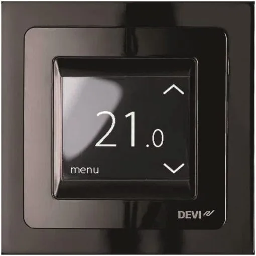 Devi DEVIreg Touch Black 140F1069 UP Clock Thermostat 16A, 230V With Frame 8 Devi DEVIreg Touch Black 140F1069 UP Clock Thermostat 16A, 230V With Frame -thermometer shop 4084775