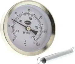 Rs Pro Clip On Pipe Thermometer,0 To +120deg C