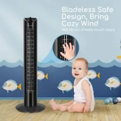 Aigostar Tower Fan, 82cm -thermometer shop 61Bg7Nn1y4L. AC SL1500