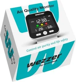 Levenhuk Wezzer Air MC40 Air Quality Meter -thermometer shop 777828 02