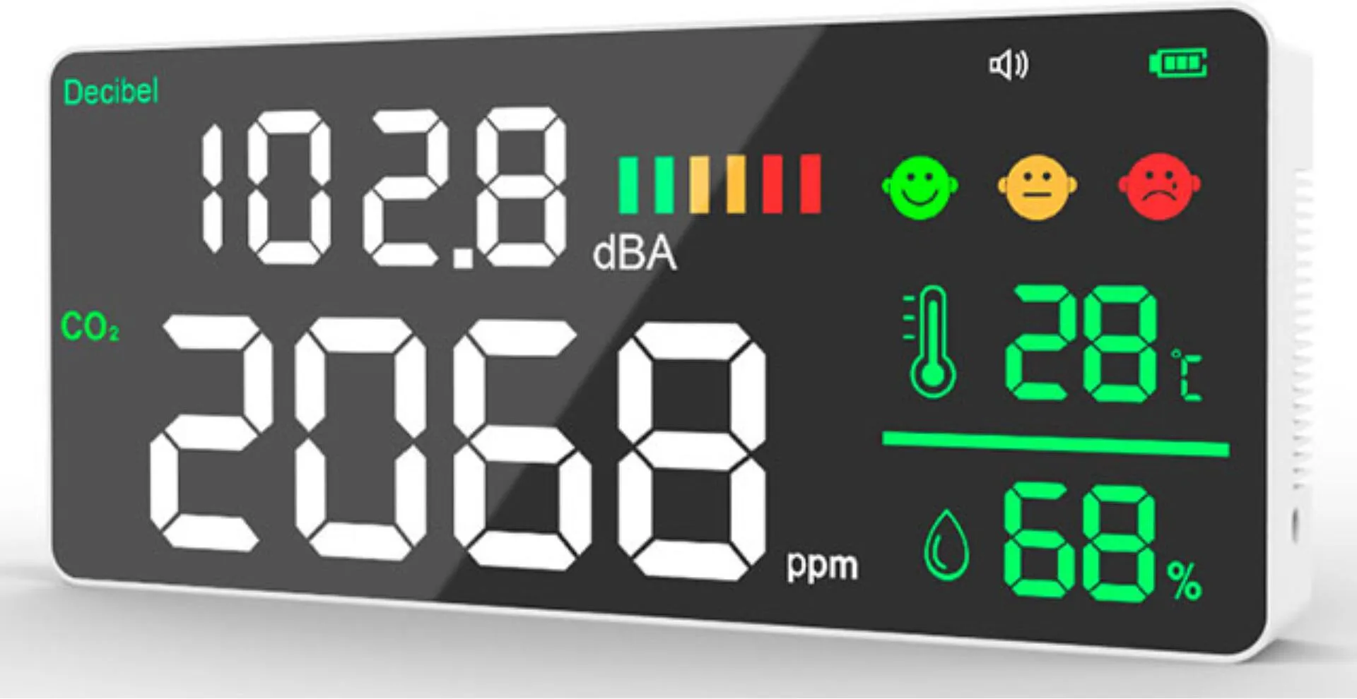 Levenhuk Wezzer Air PRO CN20 Air Quality Noise Monitor 1 Levenhuk Wezzer Air PRO CN20 Air Quality Noise Monitor