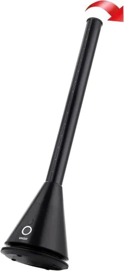 Unold Black Tower -thermometer shop 86865 turmventilator black tower k5 rgb 1