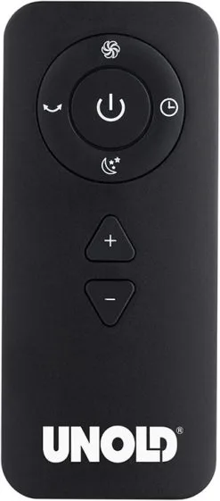 Unold Black Tower -thermometer shop 86865 turmventilator black tower k6 rgb 1