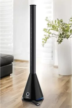 Unold Black Tower -thermometer shop 86865 turmventilator black tower m1 rgb 1