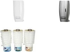 Rubbermaid Air Freshener TCELL KEY Dispenser, White 1 Piece