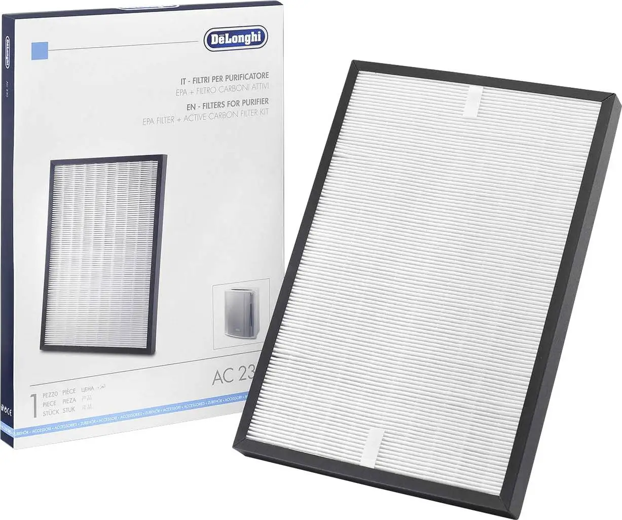 De'Longhi HEPA & Activated Carbon Filter AC230 1 De'Longhi HEPA & Activated Carbon Filter AC230