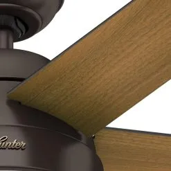 Hunter Stile -thermometer shop Deckenventilator Stile Bronze 117 cm mit Licht 50641 50641 50641 2