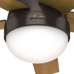 Hunter Stile -thermometer shop Deckenventilator Stile Bronze 117 cm mit Licht 50641 50641 50641 3