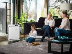 Boneco P400 13 Boneco P400 -thermometer shop P500 BONECO Image Livingroom Woman Child lowres