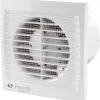 Vents Axial Fan Fi 100 5.6W 26 DB Time Switch + Hygrostat White (100SILENTA-STHL)