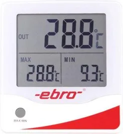 Ebro Alarm Thermometer TMX 410 Measuring Range Temperature 50 To +70 °C