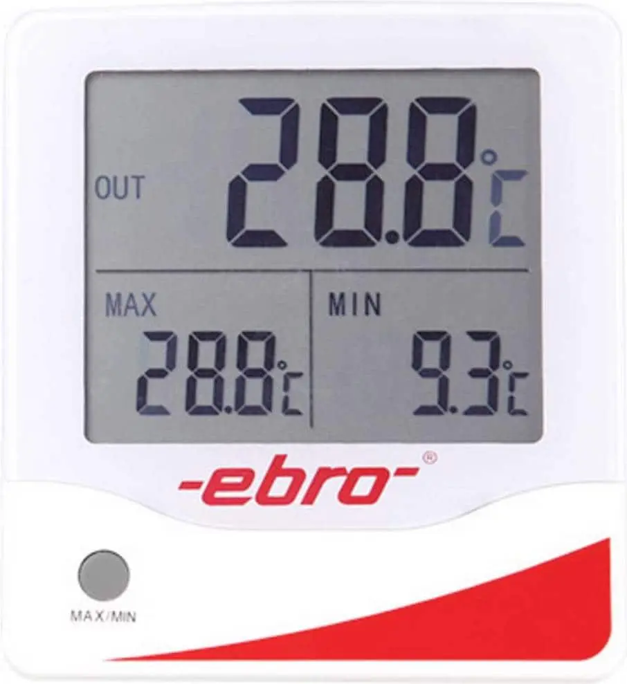 Ebro Alarm Thermometer TMX 410 Measuring Range Temperature 50 To +70 °C 1 Ebro Alarm Thermometer TMX 410 Measuring Range Temperature 50 To +70 °C