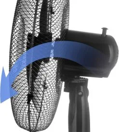 Emerio Stand Fan3 Speed,3 Bl. Remote Cont. Timer -thermometer shop image 49