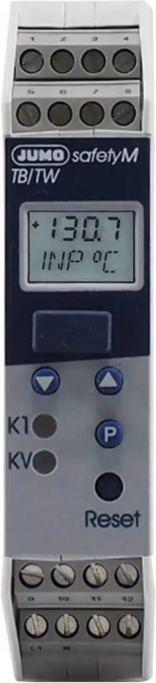 Jumo Temperature Limiter SafetyM TB/TW , Guard According To DIN EN 14597