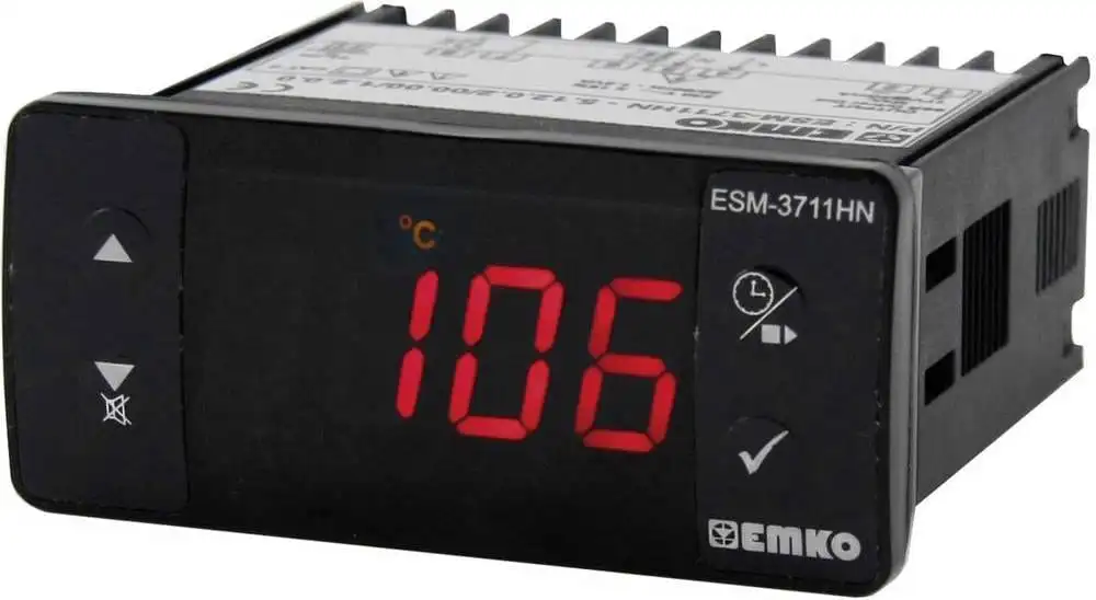 Emko Temperature Controller Pt100 Relay 10 A 1 Emko Temperature Controller Pt100 Relay 10 A