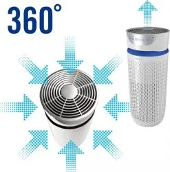 Homedics Air Purifier-ionizer HoMedics TotalClean 5in1 AP-T40, Name: AP-T40WT-EU2 Air Purifier, Cleaning Area -thermometer shop oro valytuvas jonizatorius homedics totalclean IjmxDx6