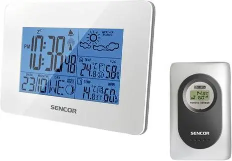 Sencor SWS Digital Weather Station White
